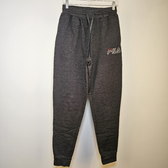 Fila sport grey cotton blend knit sweatpants size S US - Picture 7 of 7